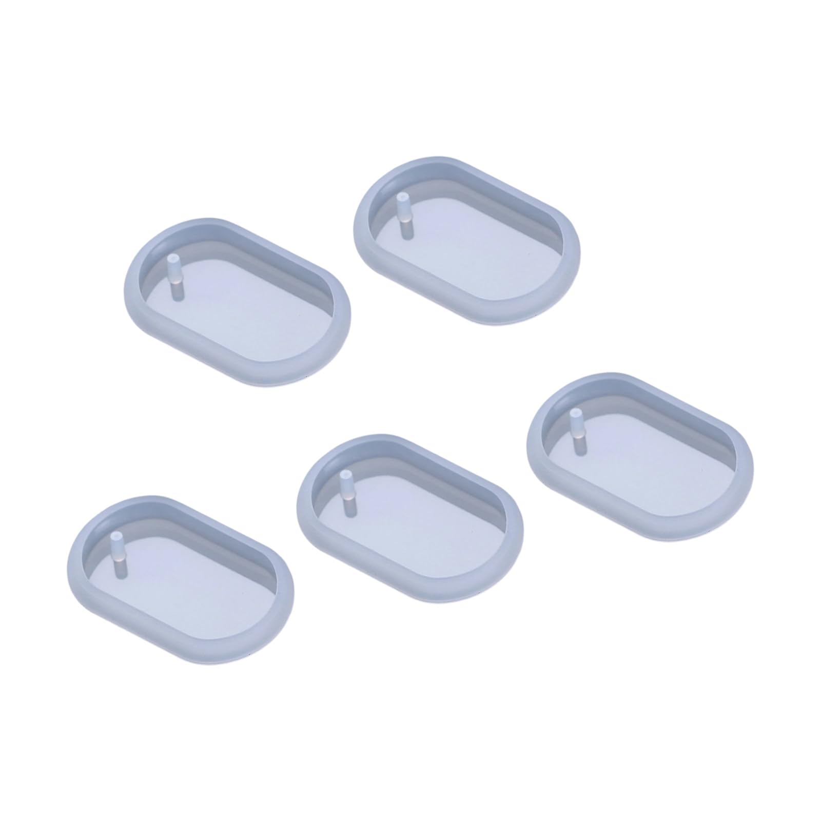 JSGHGDF Creative Silicone Charm Set of 5 Designed for Keychain and Pendant Making Tradition Charm