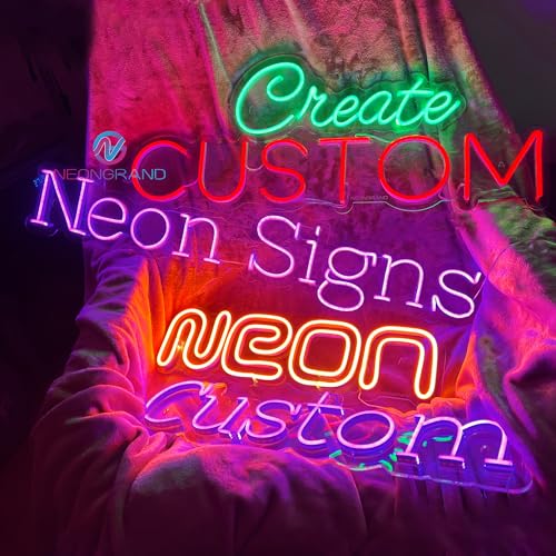Image of Custom Name Neon Sign (Free Standing Base), custom neon signs, customizable led light sign, led neon sign light, wedding neon sign, bar neon sign, custom name sign, led name sign, neon name sign