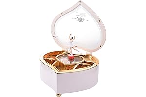 Rainbowie Heart Musical Jewelry Box: A Magical Musical Keepsake for Your Prized Possessions