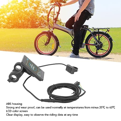 Panneau de commande d'affichage LCD de vélo électrique ABS couleur - 3