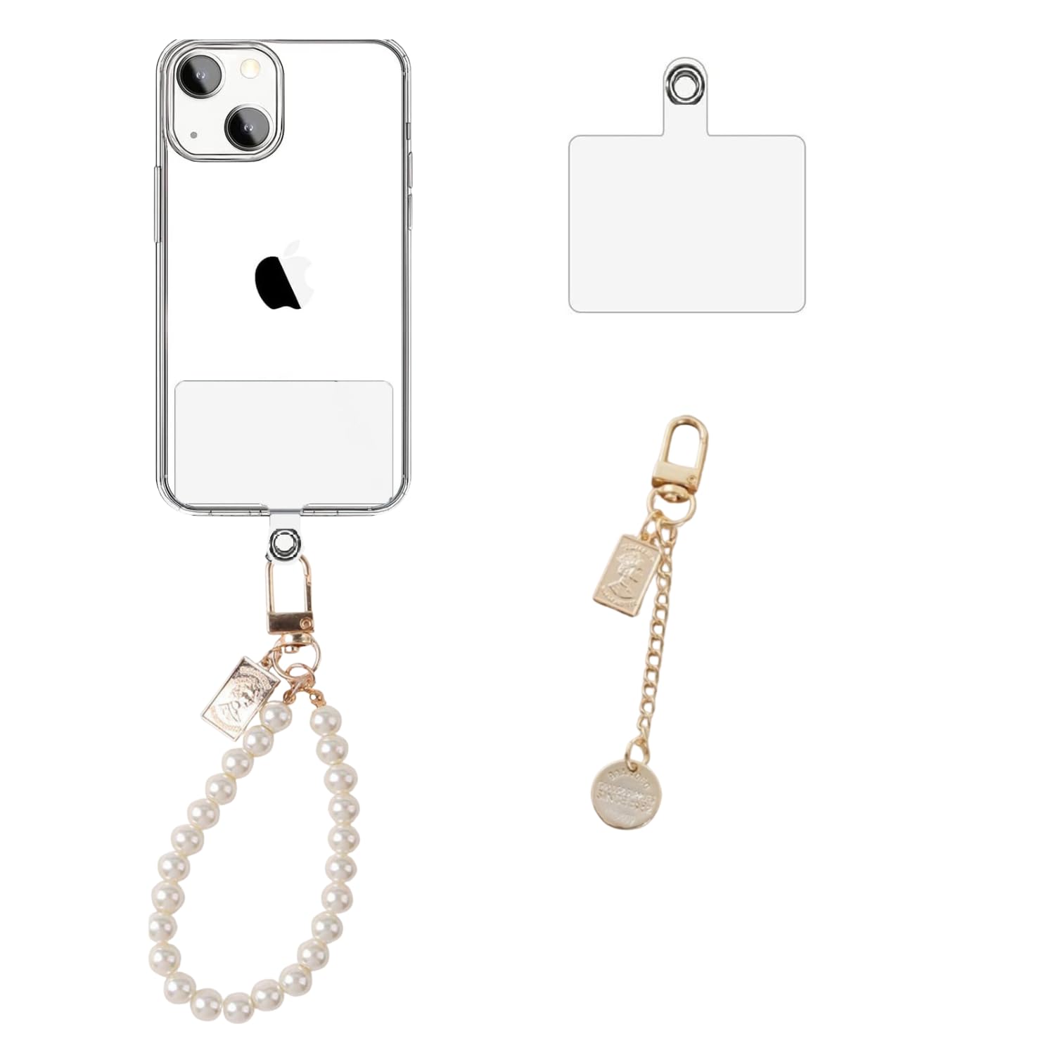 SHOPONIL Phone Charm Beaded Phone Lanyard Cell Phone Strap Phone Wrist Strap Lanyard Handmade Phone Charms Bracelet Chain Pearl Mobile Phone Lanyard for Girls Women, White Keychain (B0CS6Q38LK) Amazon Price History, Amazon Price Tracker
