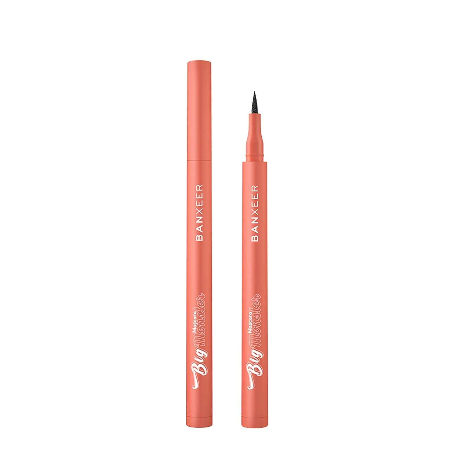 Black Liquid Eyeliner Liquid Eyeliner Waterproof Long Lasting Liquid Black Eye Liner Pen Color matching Deep eyeds Eyeliner