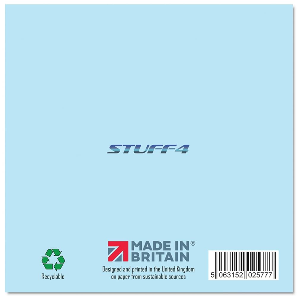 Amazon | Stuff4 38歳の誕生日カード 男性用 ブルーグリッター