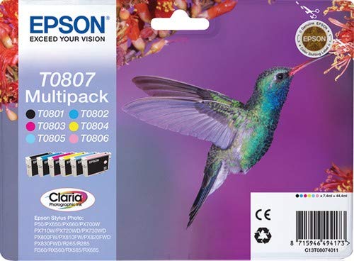Epson T0807 - C13t08074011 Epson T0807 - C13t08074011