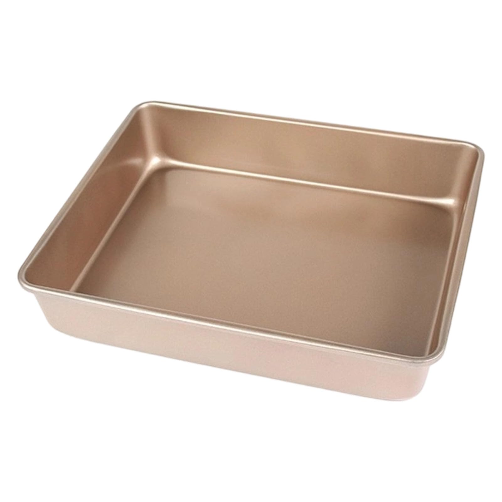 Sturdy Tiramisu Serving Tray Sturdy Stainless Steel Dessert Container Perfect for Kitchen and Bakery Use Permanent Baking Tray