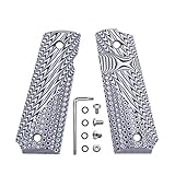 BESTWEST 1911 G10 Grips, Full Size (Government/Commander) - Ambi Safety Cut - OPS Texture...