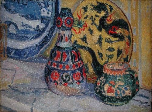 Personnages orientaux de Spencer Frederick en toile murale pour habiller un mur vide