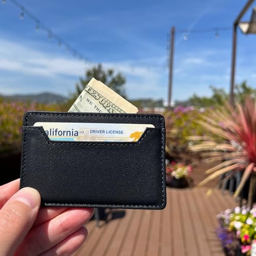 Minimalist Wallet for Men & Women – Ultra Slim Credit Card Holder Small Front Pocket Wallet – Compact, Thin, Lightweight Design4