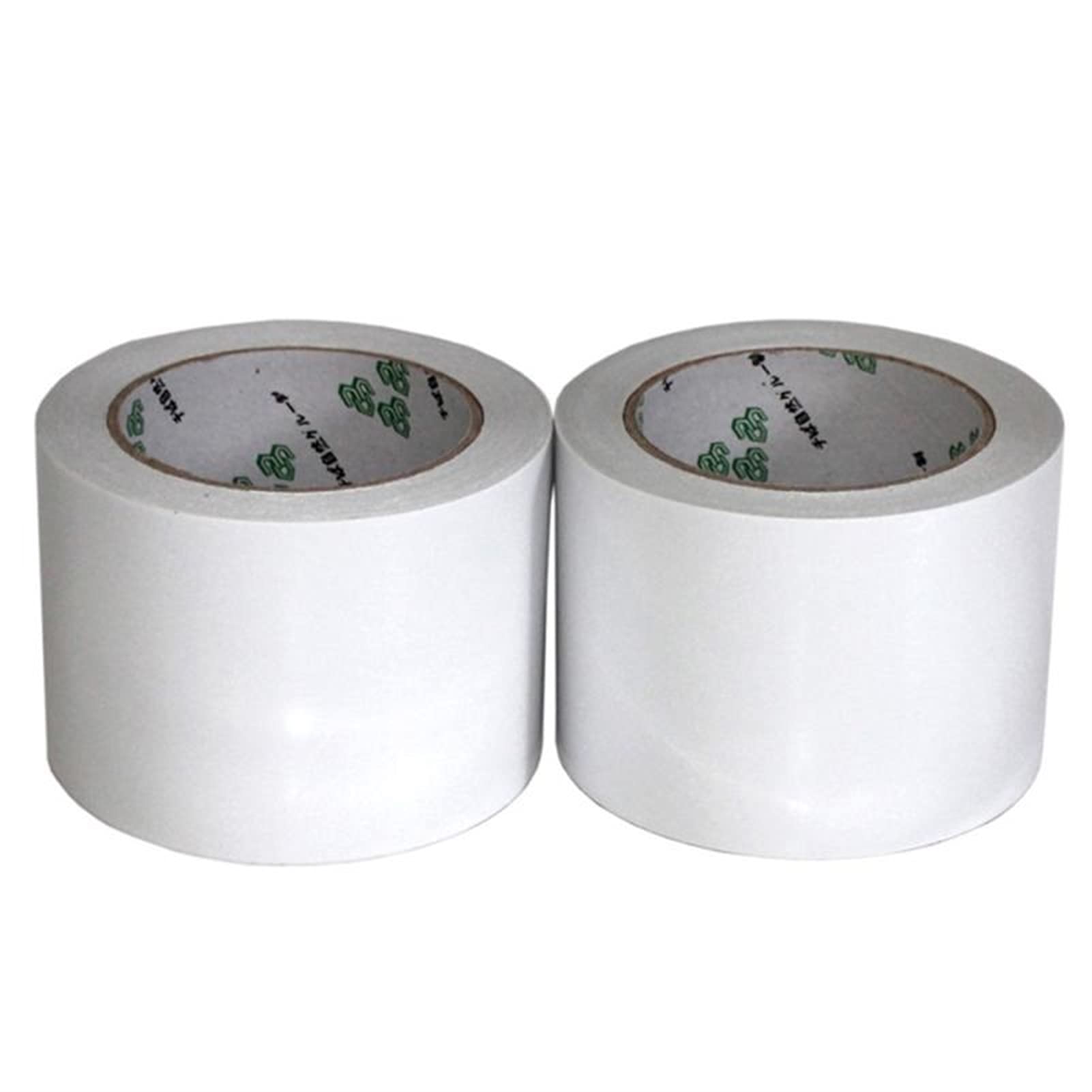Cinta Adhesiva de Doble Cara Pasta súper Fuerte, Papel Autoadhesivo Suministros de papelería Scrapbooking Cinta Adhesiva Ultrafina Impermeable Sin Rastro, Blanco(50mm*20m)