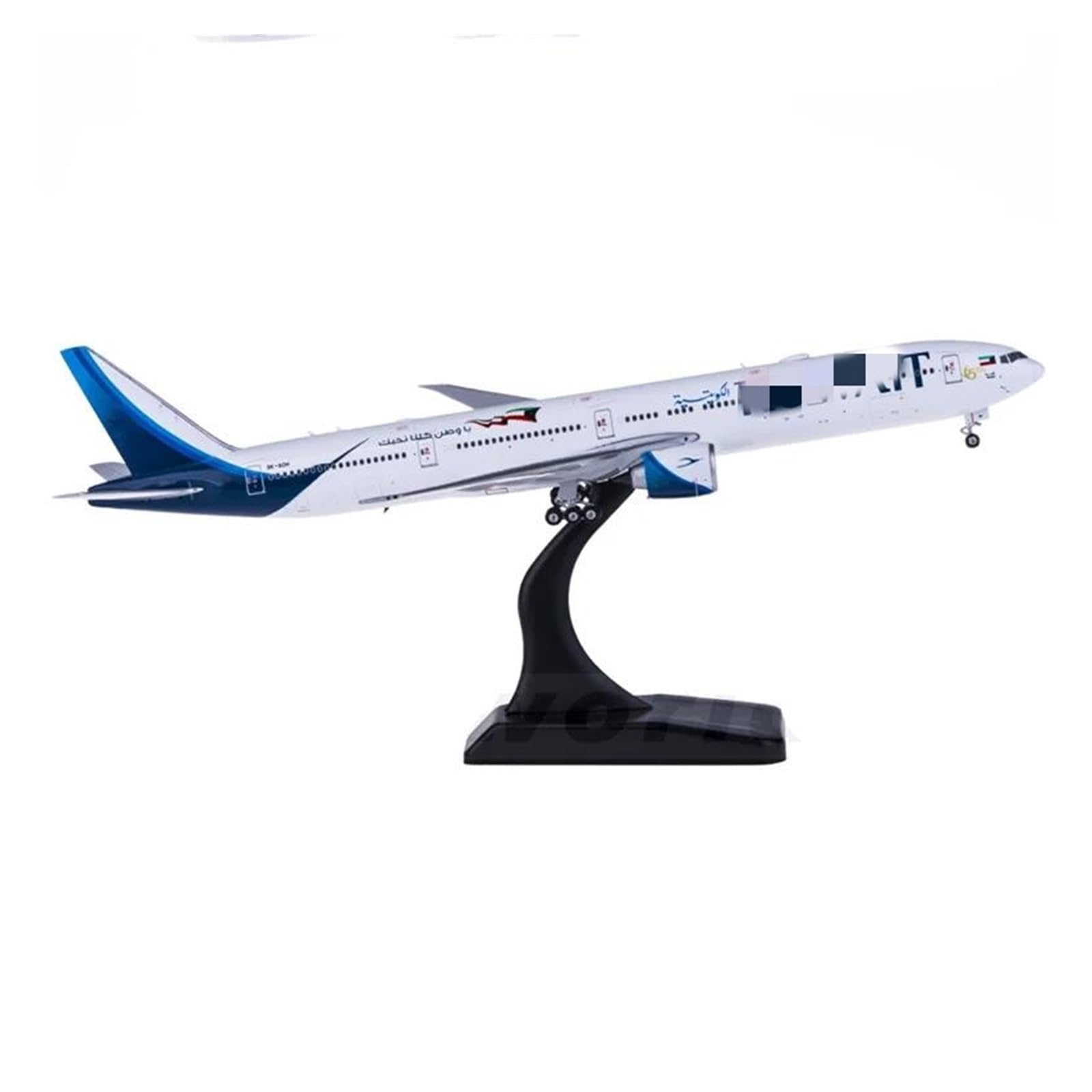 Aviones clásicos Antiguos Modelo de avión Fundido a presión de aleación de Transporte de pasajeros PH11553 Kuwait Airways 777-300ER 9K-AOH Escala 1:400
