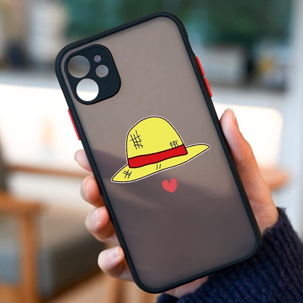 Luffy　iPhone 12 Pro One Piece Luffy Shockproof Phone Case iPhone 11 13 12 Max Pro Mini