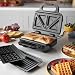 Russell Hobbs Sandwich Maker 3 in 1, Black, 3 Removable Plates, 26810