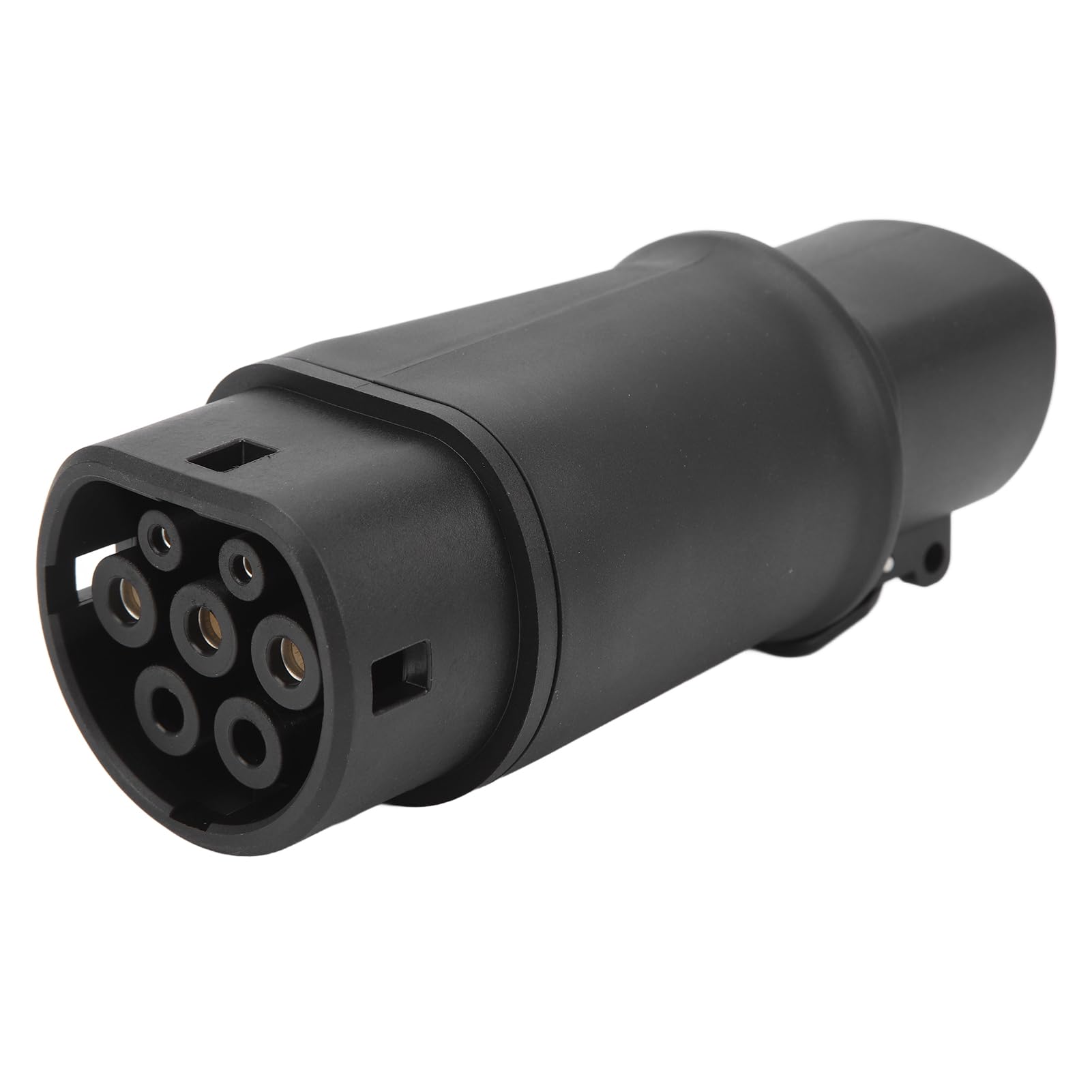 Cryfokt Adapter Szybkiej ładowarki Samochodowej Pasuje do Modelu 3 Y S X, 32A Przenośny Wodoodporny J1772 Wymiana Słupka ładującego Adapter ładowarki Samochodowej dla Kierowców