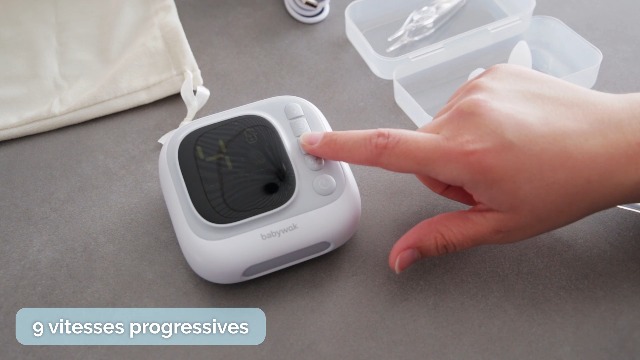 Aspirateur Nasal Électrique Pour Bébé 9 Niveaux - Mouche-Bébé Rechargeable Avec Musique Et Lumière