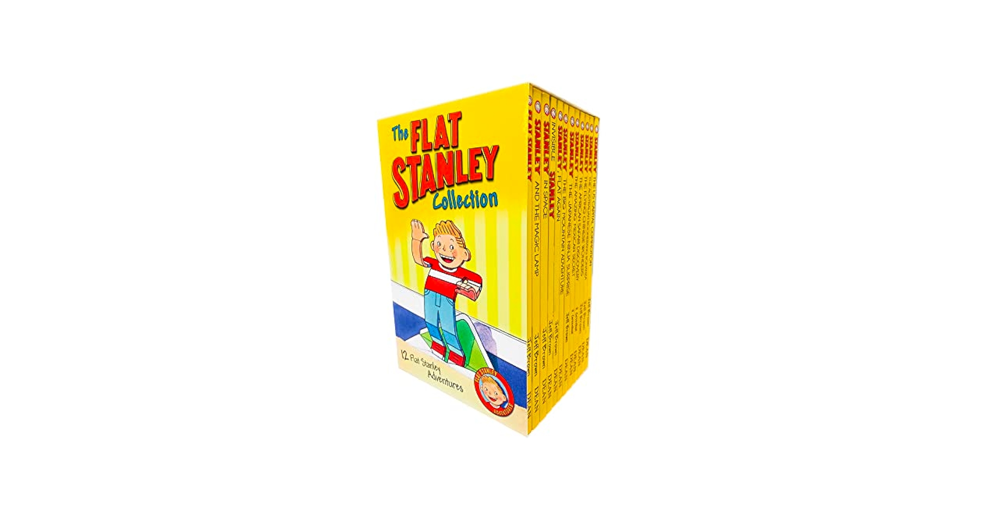 Flat Stanley コレクション チャプターブック 12冊 The Flat Stanley Adventures Series Collection 12 Book Box