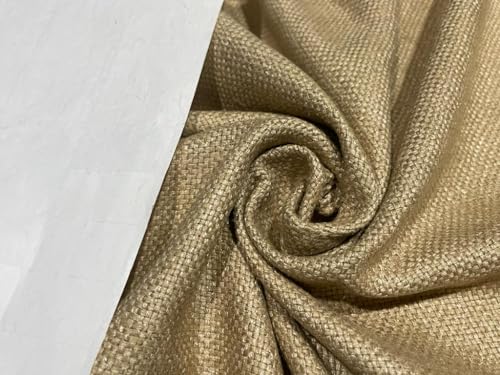 Soie Matka beige 4 plis 111,8 cm | Fini les tissus fins sans tenue