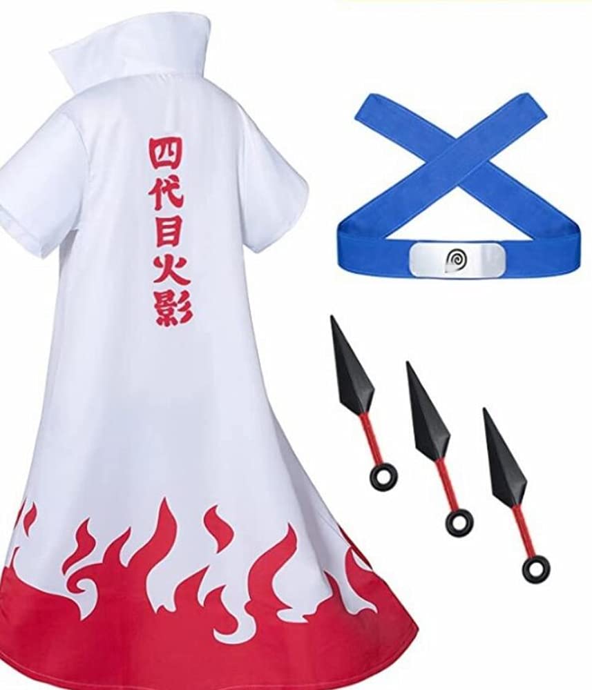 Buy AOGD Naruto Cape Cosplay Shippuden Konoha Bandai Namikaze Minato