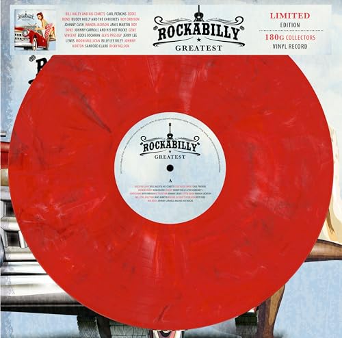 Bild: Rockabilly Greatest - Limitiert - 180gr. marbled [ Limited Edition / marbled Vinyl / 180g Vinyl] [Vinyl LP] f�r 24,99 EUR bei amazon.de