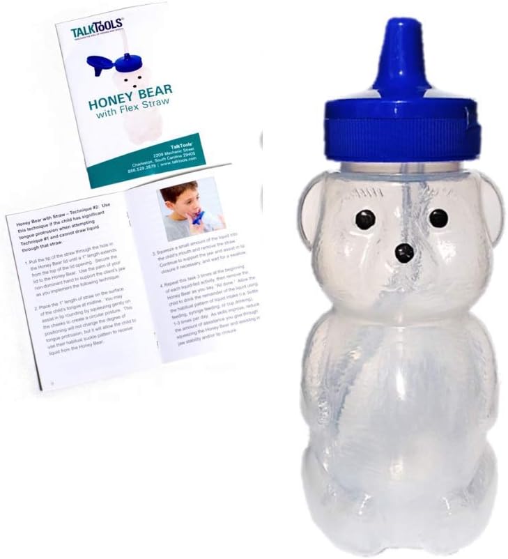 TalkTools Honey Bear Drinking Cup Special Needs Assistive