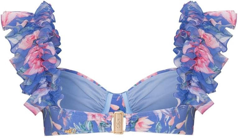 Amaryllis Flutter Bikini Top