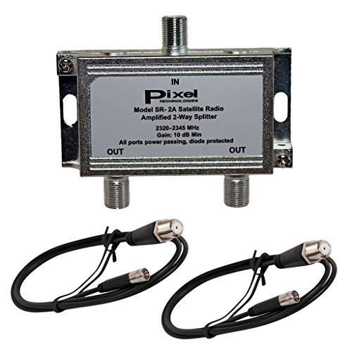 Pixel Technologies SR-2A 2-Way Satellite Radio Splitter
