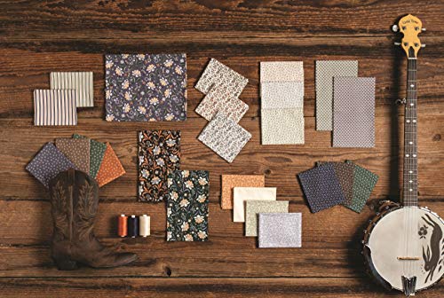 Connecting Threads Print Collection Precut Cotton Quilting Fabric Bundle 2.5" Strips (Blue Ridge Mountain) - Thumbnail 3