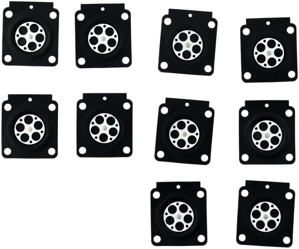10PCS Carburetor Metering Diaphragm 4314 121 4700 A015053 C1Q Carburetor Membrane Pads Compatible With