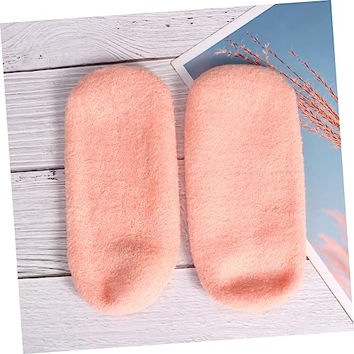 POPETPOP 1 Pair Ladies Socks Womens Socks Cracked Heels Guard Footcare Socks Ankle Socks Gel Socks Features Socks for Women Foot Softening Socks Moisture Socks Floor Socks Moisturizing - Image 3