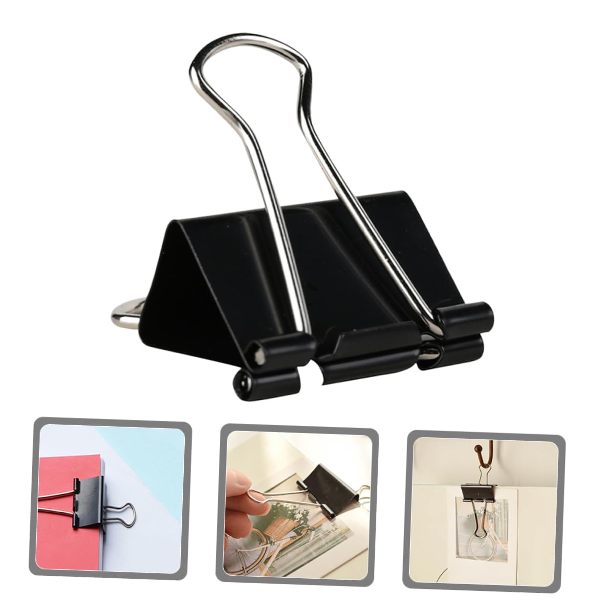 60pezzi Clip Fermacarte Design Graffette Per Documenti Per Scuole Uffici