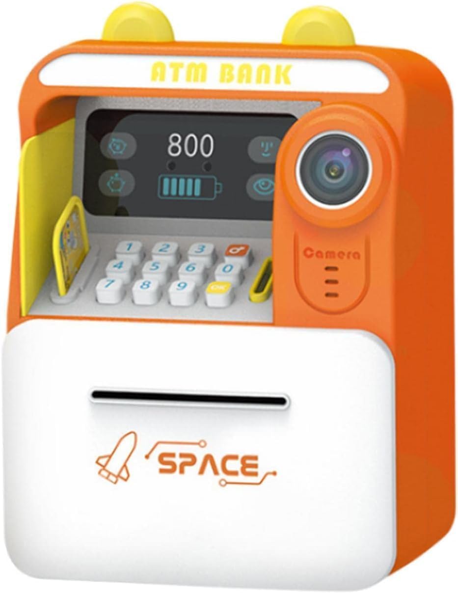 GRACIOUS ATM Money Bank with Electronic Lock Face Recognition Auto Scroll Paper Money & Coin for Teens 3 Yrs Boys & Girl ATM for Save Money with Smart Camera face Recognition Piggy Bank (Random Color) (B0D1V7H6FC) Amazon Price History, Amazon Price Tracker