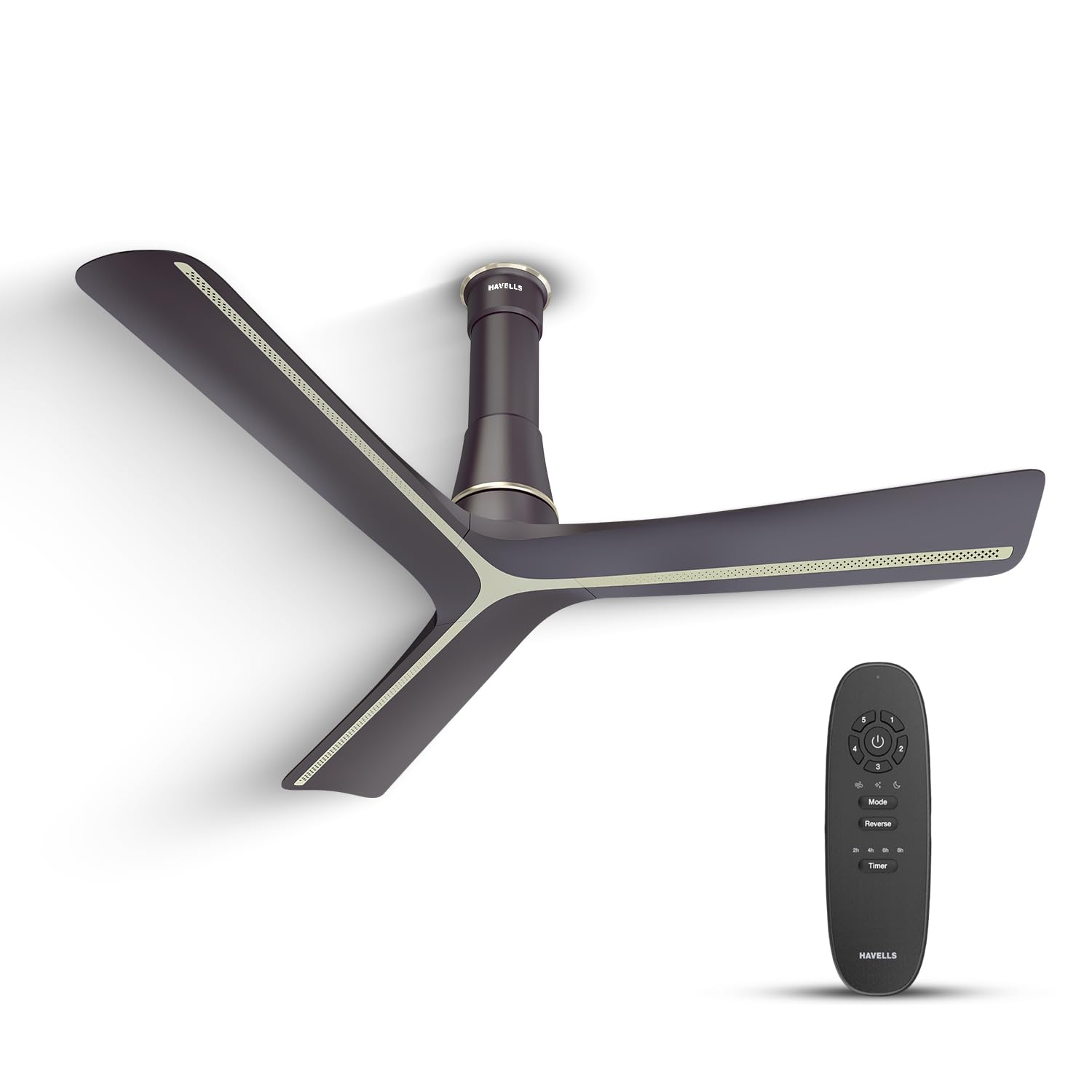 Havells Inveno LX 1200 mm BLDC Ceiling Fan|ABS Aerodyanamic Blades|Telescopic Canopy|Timer, Breeze,Sleep,MOP Modes|Reverse Feature|100% Copper Wire Motor|Free Installation|2Yr Warranty(Satin Dusk)-image-46