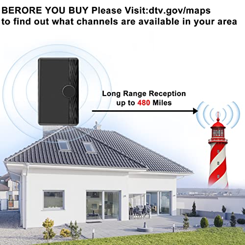 2023 Upgraded Hd Digital Tv Antenna Up 550+ Miles Range, Smart Tv Antenna Amplifier Signal Booster - 33Ft Coaxial Cable - Indoor Outdoor Antenna - For All Old Tvs With 360° Support 4K 1080P Antenna #TOP3