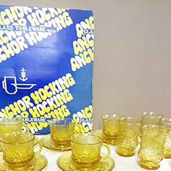 Amazon.co.jp: ビンテージ アンカーホッキング レインフラワー