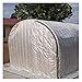 Waterproof Portable Greenhouse Cover with Insulated Cotton Shed and Roll Up Zipper Door for Vegetable and Flower Protection - Garden Greenhouse Solution for All Seasons (Silver 3x1