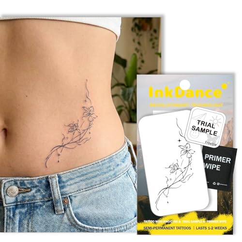 InkDance Semi-permanente Tattoos, Minimalistische...