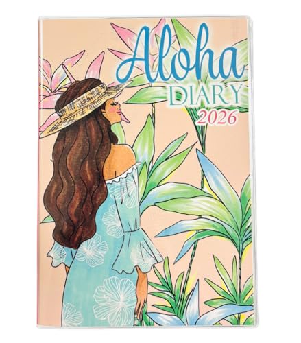 ○o。 【ムームー】2026年 ハワイアン手帳 （B6サイズ）2025年12月～2027年01月 ハワイアン雑貨 ハワイアンインテリア スケジュール帳 ハワイ プレゼント ハイビスカス 2026 人気 可愛い 景品 限定 フラダンス フラガール カレンダー ホヌ 亀。o○ 10007801のサムネイル