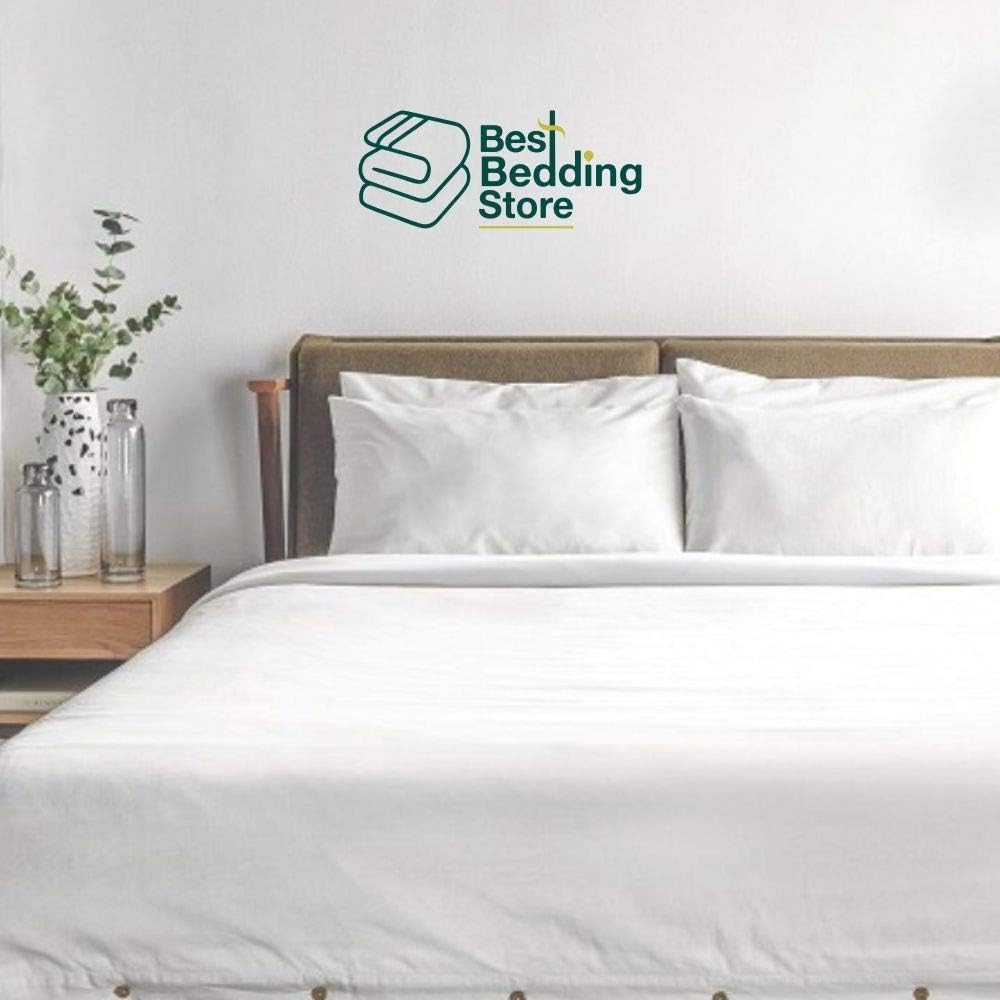 Queen Size Sleeper Sofa Sheet Set (62 x 74 +8) Solid White