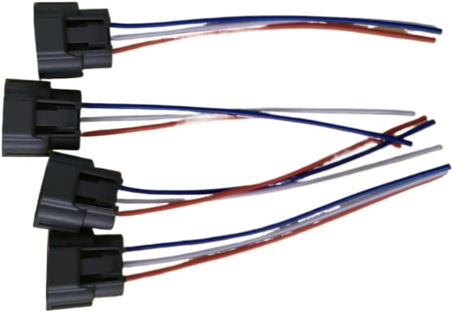4 X Wiring Harness Connector For Ignition Coil Replacement For 22448-6N015 22448-6N011 22448-8H315 22448-ED000 Compatible With Sentra