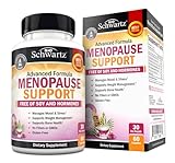 Herbal Menopause Support for Women - Supports Healthy Mood and Balance with Milk Thistle Chasteberry Black Cohosh Red Clover Turmeric Ginger - Menopause Supplements for Women - 60 Veggie Capsules