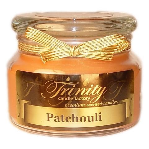 Trinity Candle Factory - Faroy Patchouli - Traditional - Soy Jar Candle - 12 Oz Cover