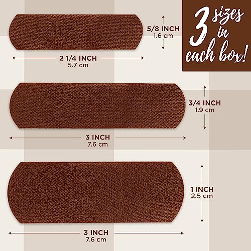 Band-Aid Brand Ourtone Flexible Fabric Adhesive Bandages, Flexible Protection & Care Of Minor Cuts & Scrapes, Quilt-Aid Pad For Painful Wounds, Br55, Assorted Sizes, 30 Count #TOP8
