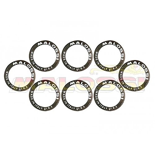 Galets Malossi Ø25X14,9 en 10g par lot de 8 pour variateur de maxiscooter