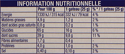 Gâteaux Fourrés À La Fraise Le Mini Roulé Lulu Lu La Boîte De 6 Sachets 150 G - vue 6