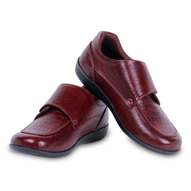 Image of M.V.DIABETES HEALTHCARE Special Diabetic Shoes for Men | Men's Diabetic & Orthopedic Shoe | Comfortable with Soft Sole Ultra-Lightweight Shoe
