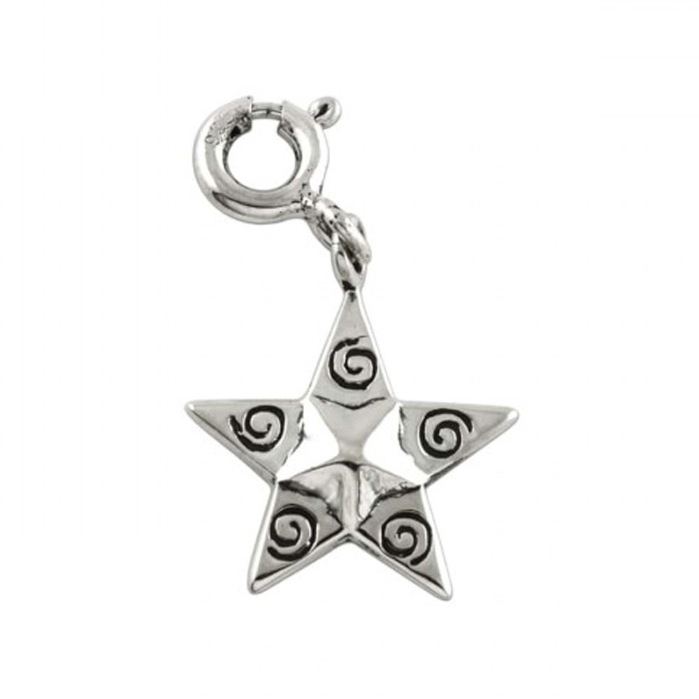 FOURSEVEN Jewellery 925 Sterling Silver Starry Starry Night Charm Pendant, Fits in Bracelets, Chains and Necklace for Men and Women Valentines Day Gifts (B01N12NU5L) Amazon Price History, Amazon Price Tracker