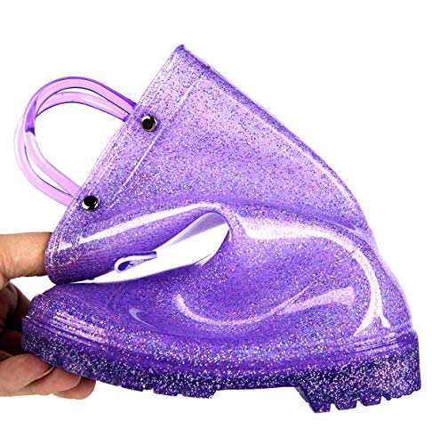 Image of HugRain Light Up Rain Boots for Little Kids