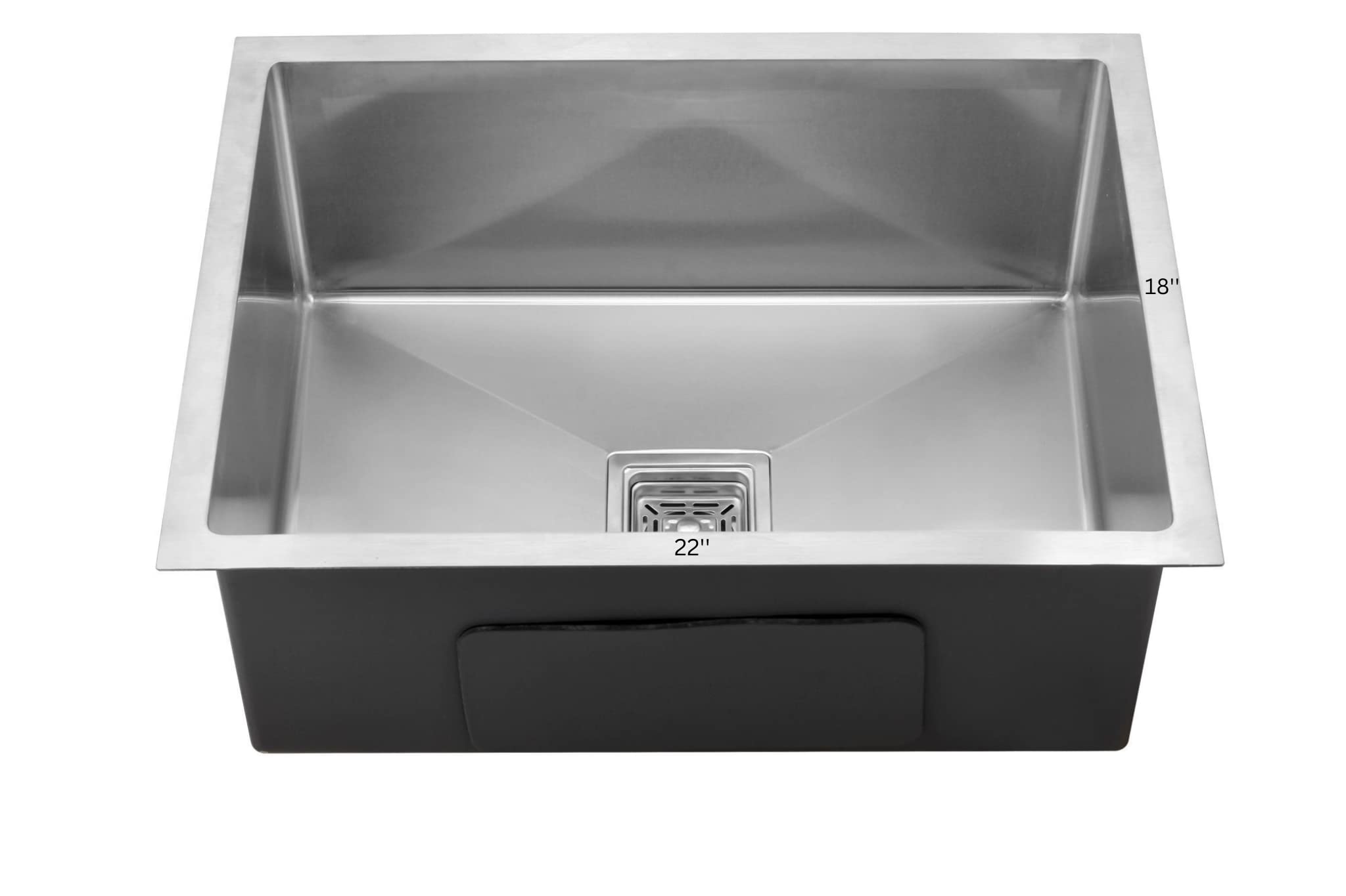 Chirag 22x18x10 Kitchen Sink Handmade, Single Bowl, 22 inch, 304 Grade, 16-Gauge, Stainless Steel Sink | Extra Heavy | Dent-Resistant | Nano Coating | (B0C3ZVDNL7) Amazon Price History, Amazon Price Tracker