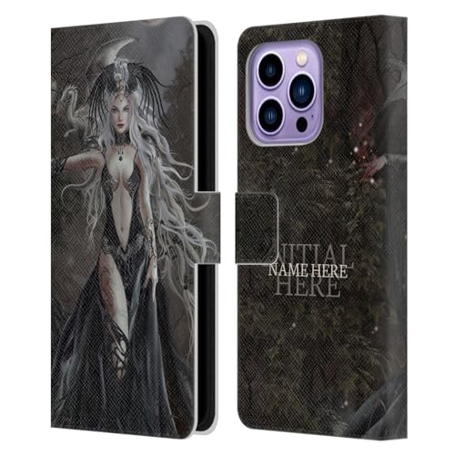 Coque en cuir iPhone 14 Pro Max Nene Thomas Dragon