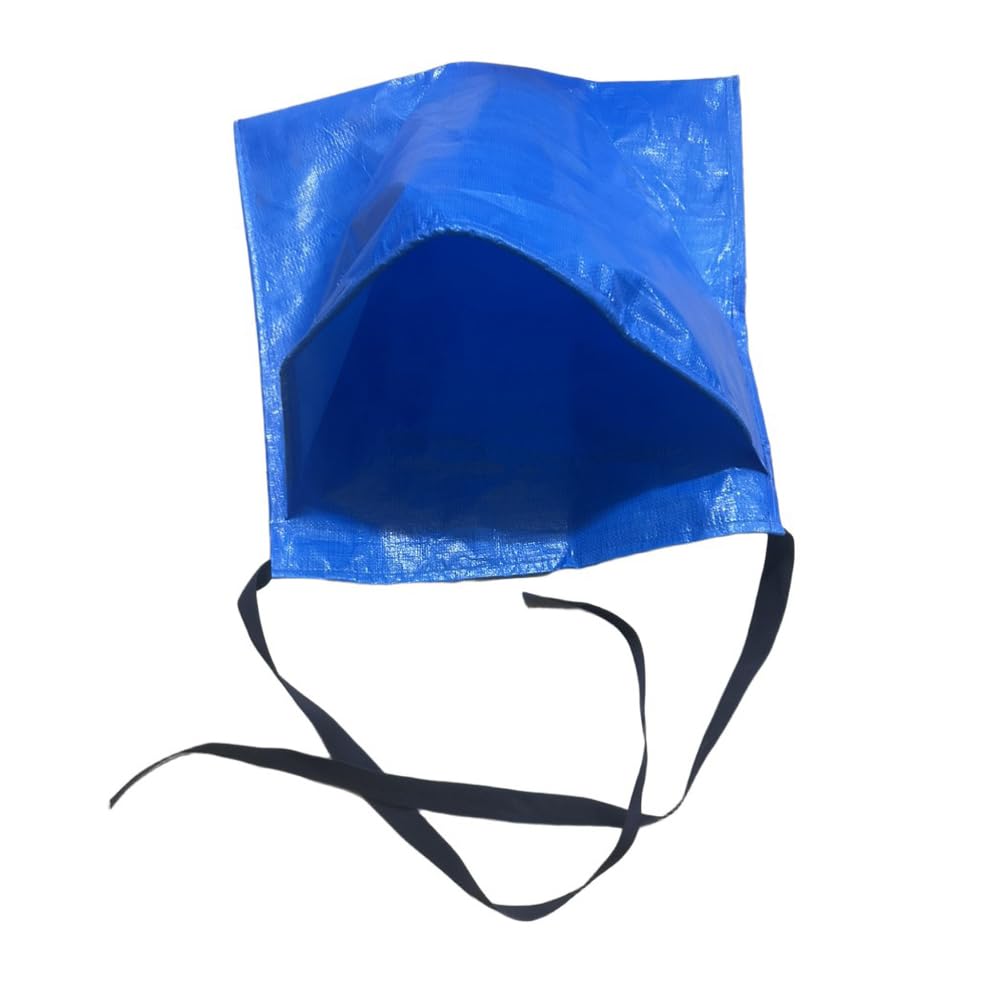 Sacchetto di Raccolta Ispessito A Vita Frutta Verdura Borsa Multifunzionale Agricolo,Blu,40cm*40cm