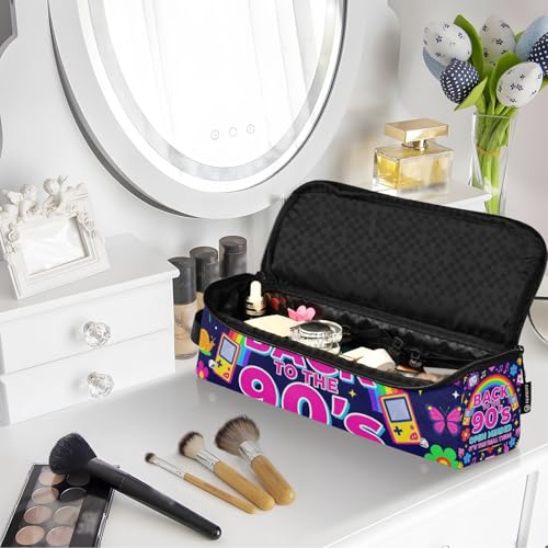 2-in-1 Estuche de Viaje para Rizadora con Tapete Resistente al Calor Extraíble, Organizador Impermeable para Plancha y Herramientas de Cuidado Capilar Retro Portable miniatura 7